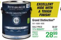 Menards Grand Distinction offer