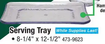 Menards Serving Tray offer