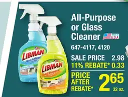 Menards All-Purpose or Glass Cleaner offer