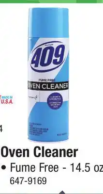 Menards Oven Cleaner offer