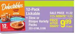 Menards 12-Pack Lickable offer