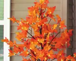 Menards 6'H LED Maple Tree offer