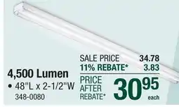 Menards 4,500 Lumen offer