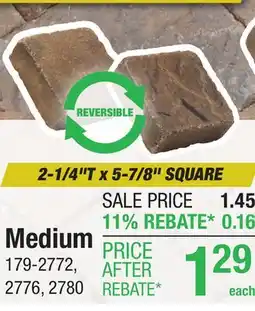 Menards Medium offer