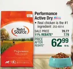 Menards Performance Active Dry offer