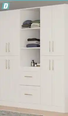 Menards 72 x 24 with Doors, Drawers, and Shelves offer