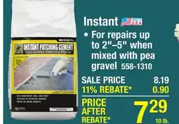 Menards Instant offer