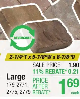Menards Large offer