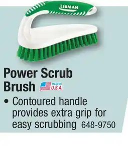 Menards Power Scrub Brush offer