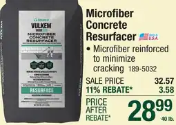 Menards Microfiber Concrete Resurfacer offer