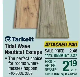 Menards Tidal Wave Nautical Escape offer