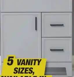 Menards Roslin Vanity offer