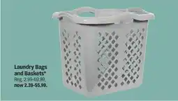 Meijer Laundry Bags and Baskets offer
