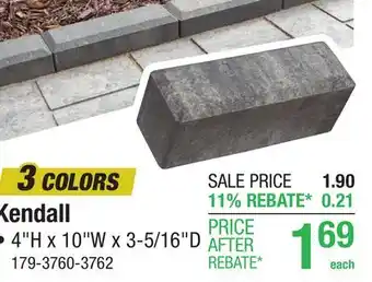 Menards Kendall offer