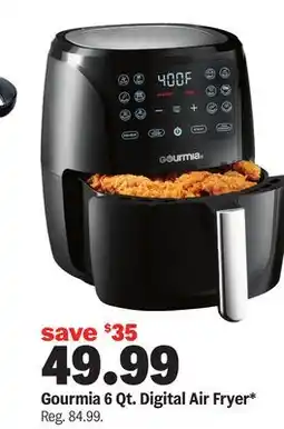 Meijer Gourmia 6 Qt. Digital Air Fryer offer