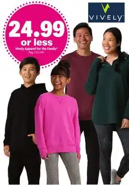 Meijer Vively Apparel for the Family offer