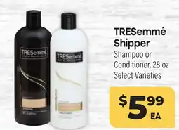 Tony’s Fresh Market TRESemmé Shipper Shampoo or Conditioner offer