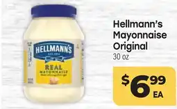 Tony’s Fresh Market Hellmann's Mayonnaise Original offer