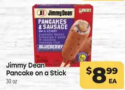 Tony’s Fresh Market Jimmy Dean Pancake on a Stick offer
