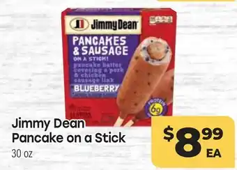 Tony’s Fresh Market Jimmy Dean Pancake on a Stick offer