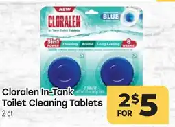 Tony’s Fresh Market Cloralen In-Tank Toilet Cleaning Tablets offer
