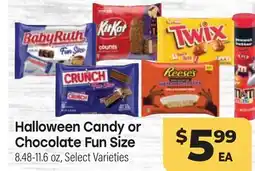 Tony’s Fresh Market Halloween Candy or Chocolate Fun Size offer