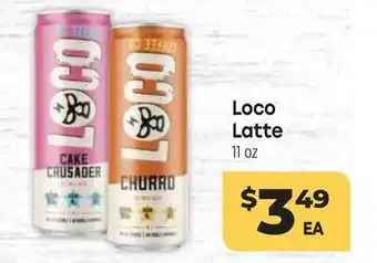 Tony’s Fresh Market Loco Latte offer