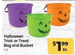 Tony’s Fresh Market Halloween Trick or Treat Bag and Bucket offer