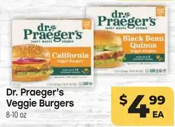 Tony’s Fresh Market Dr. Praeger's Veggie Burgers offer