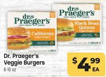 Tony’s Fresh Market Dr. Praeger's Veggie Burgers offer