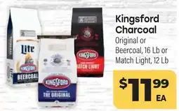 Tony’s Fresh Market Kingsford Charcoal offer