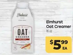 Tony’s Fresh Market Elmhurst Oat Creamer offer