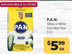 Tony’s Fresh Market P.A.N. Yellow or White Corn Meal Flour offer