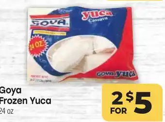 Tony’s Fresh Market Goya Frozen Yuca offer