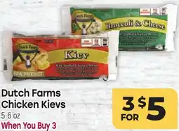 Tony’s Fresh Market Dutch Farms Chicken Kievs offer