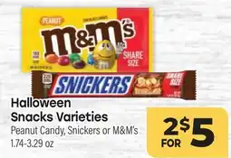 Tony’s Fresh Market Halloween Snacks Varieties offer