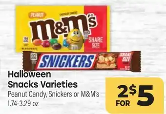 Tony’s Fresh Market Halloween Snacks Varieties offer