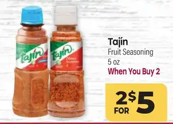 Tony’s Fresh Market Tajín Fruit Seasoning offer