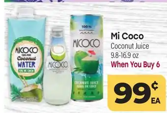 Tony’s Fresh Market Mi Coco Coconut Juice offer