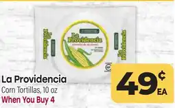 Tony’s Fresh Market La Providencia Corn Tortillas offer