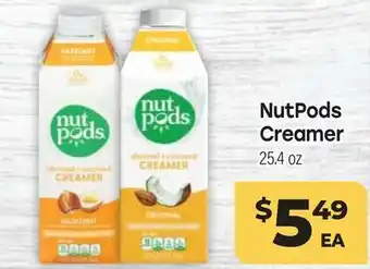 Tony’s Fresh Market NutPods Creamer offer