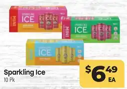 Tony’s Fresh Market Sparkling Ice offer