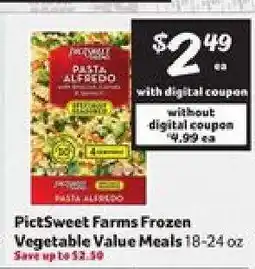 Winn Dixie PictSweet Farms Frozen Vegetable Value Meals offer