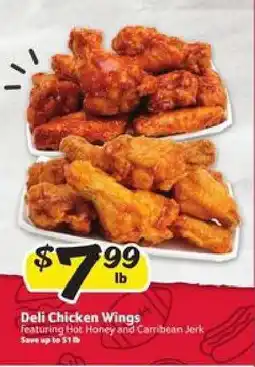 Winn Dixie Deli Chicken Wings offer