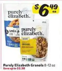 Winn Dixie Purely Elizabeth Granola offer
