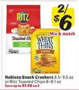 Winn Dixie Nabisco Snack Crackers offer