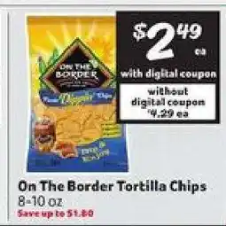 Winn Dixie On The Border Tortilla Chips offer