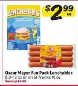 Winn Dixie Oscar Mayer Fun Pack Lunchables offer