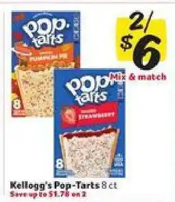 Winn Dixie Kellogg's Pop-Tarts offer