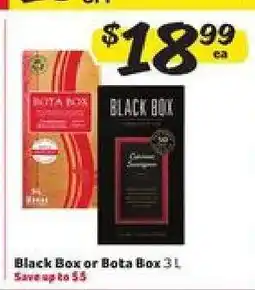 Winn Dixie Black Box or Bota Box offer